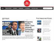 Tablet Screenshot of blogdacidadania.com.br
